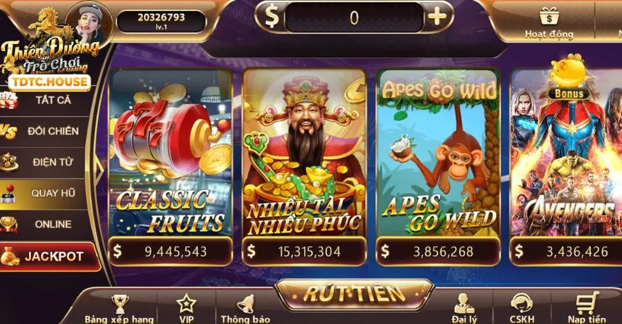 Thưởng nạp tiền B66